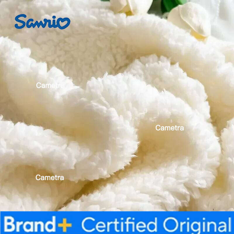 Sanrio Quilt Cover Kuromi Cinnamoroll Milk Plush Velvet Office Nap Warm Blanket Gift For Baby H260205