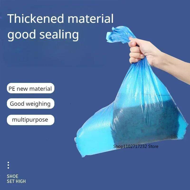 Disposable PE Plastic Protective Covers Wholesale Shoe Rain Boot Cover Waterproof S260204