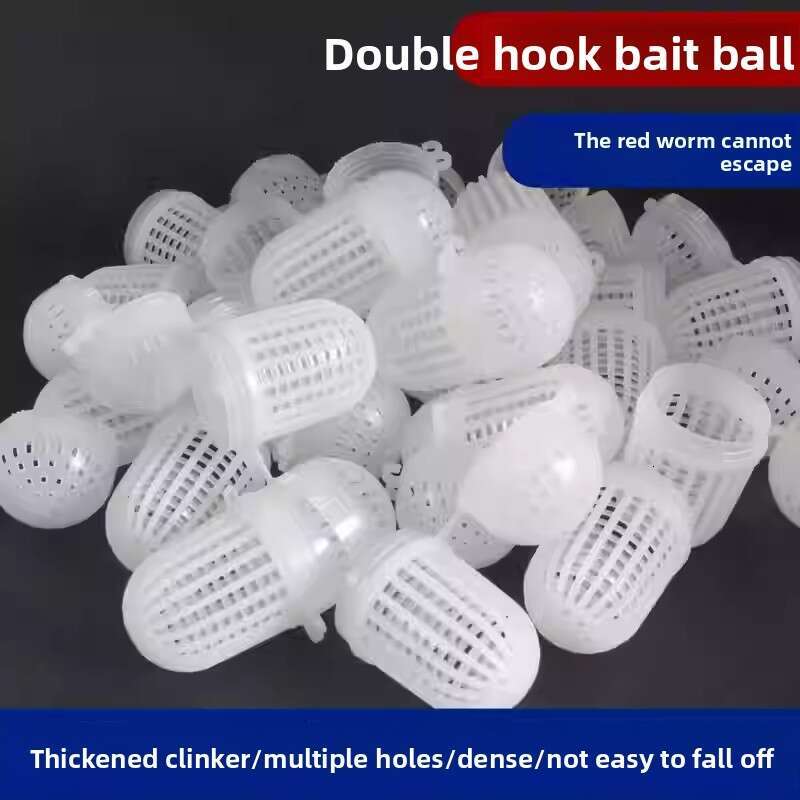 Multi-functional fishing cage bait box, worm and snail bait box, two-in-one, dedicated to lobster and eel fishing cages, easy to hang and durable
