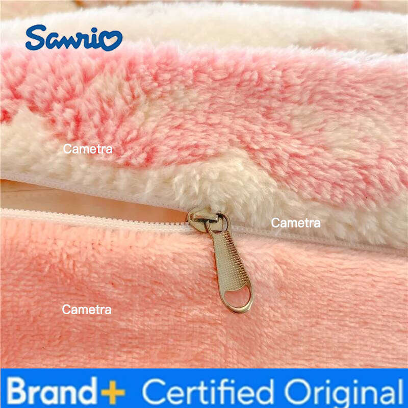 Sanrio Warm Flannel Duvet Cartoon Print Quilts Cover Skin-friendly Bedding Winter Comforter Covers funda nordica No Pillowcase H260205