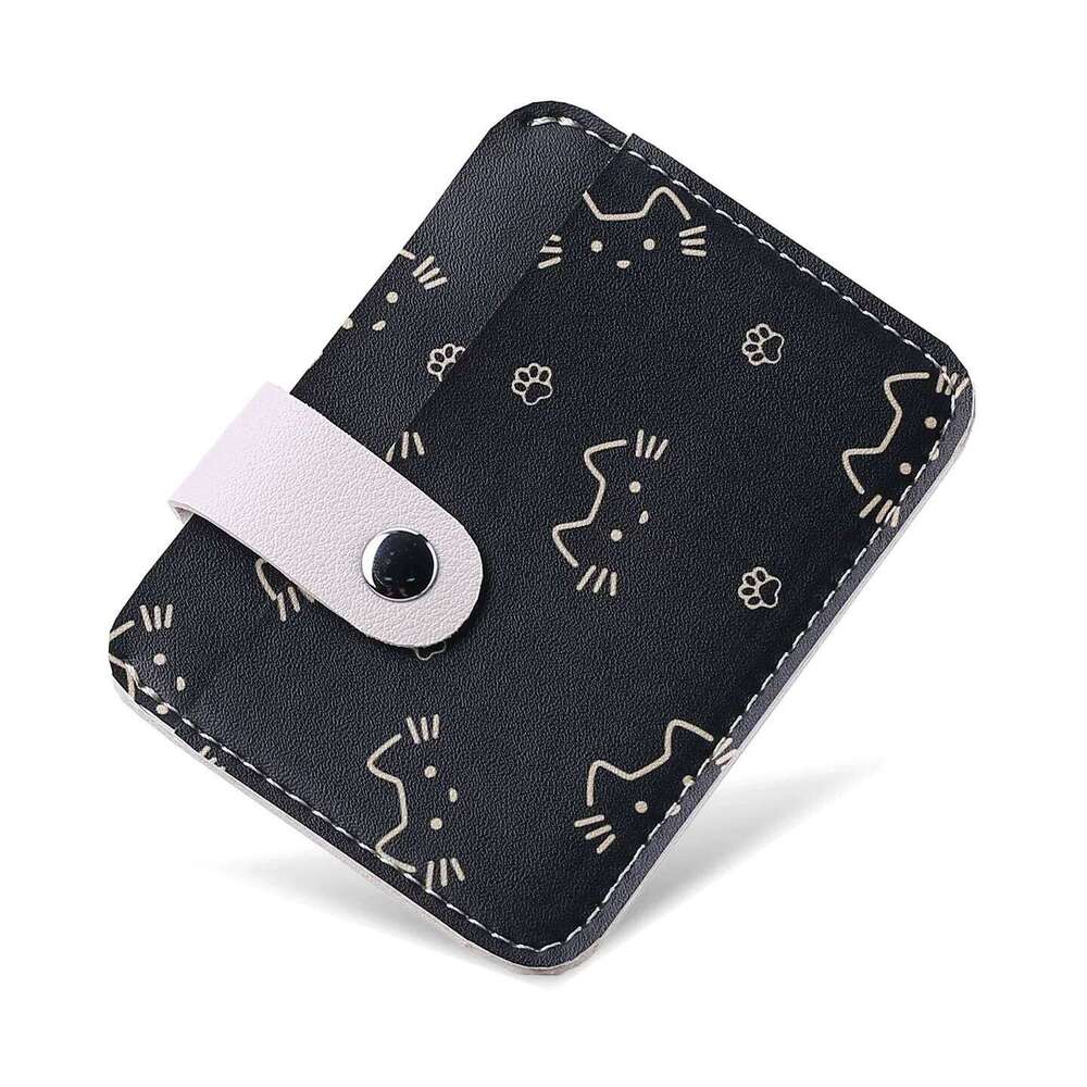 New Fashion Women Short cat Wallets Zipper Bags Top Quality Female Purse Coin Pocket Women's Card Clip Z260205
