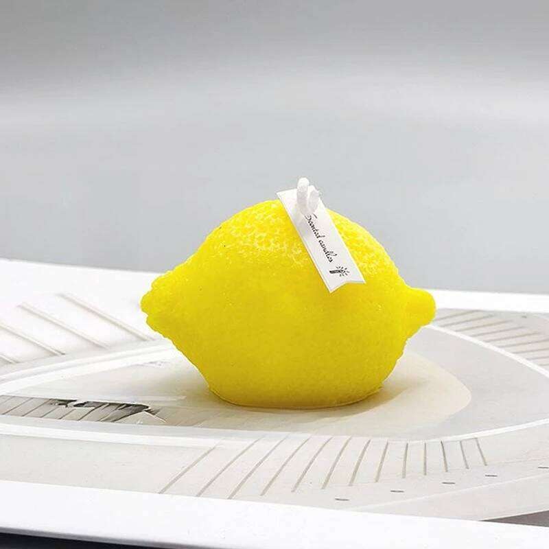 Lemon Scene Decoration Handmade Gift Aromatherapy Candle Design S260204