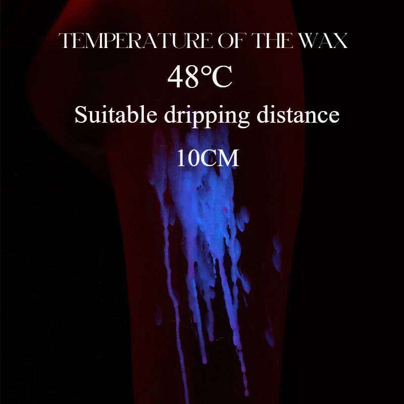 40 Low-Temperature Soy Wax Candle Gradient Reflective Aromar perfect for couples to play SM ,Valentine's Day Love Romantic Gift S260204