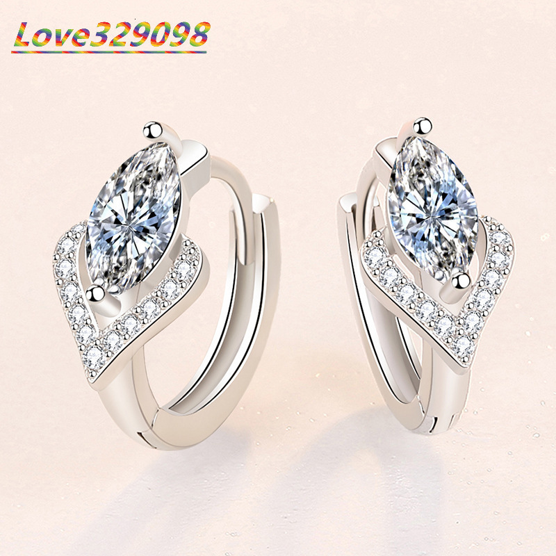 Best Selling Hypoallergenic Colorful Lab-Created Moissanite Pendant Earrings for Women Jewelry Gift