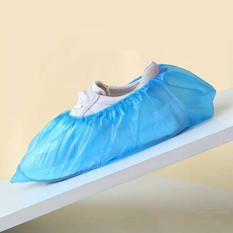 Padded Shoe Cover Disposable Waterproof Plastic Non-slip Foot Protector Indoor Outdoor Overshoes Rain Mud-proof S260204 ad9
