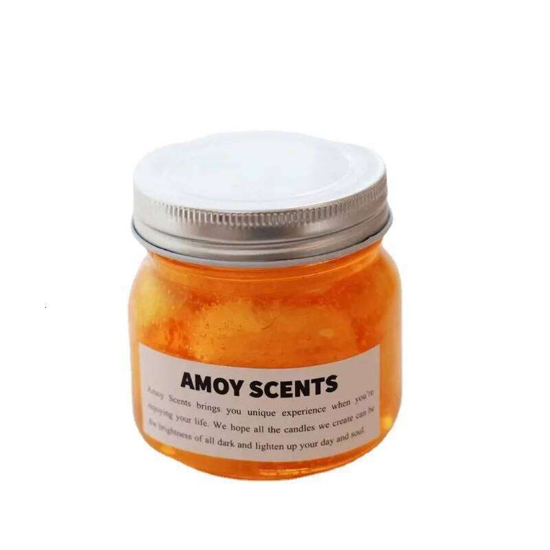 200ml Fruit-Scented Orange Strawberry Jelly Wax Creative Birthday Gift Party Favor Scented Candle H260205