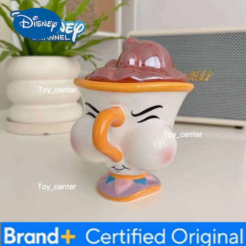 Disney Beauty and The Beast Ceramic Mug with Lid Whimsical Coffee Cup Milk Tea Office Home Use Gift for Women Girls H260205