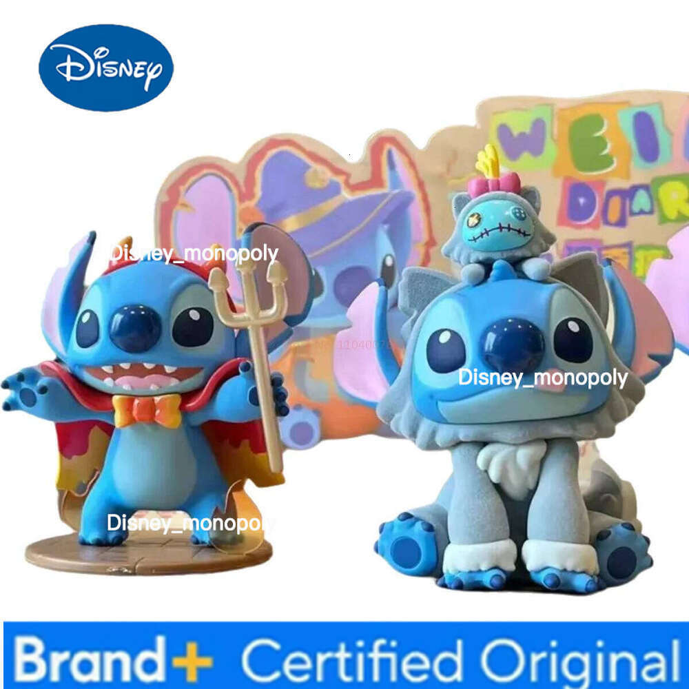 Disney Blind Box Weird Diary Series Original Cute Creative Doll Stitch Anime Model Kawaii Desktop Collection H260205