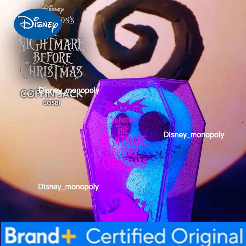 Disney IN STOCK Hot Toys Cosbi The Nightmare Before Christmas Blind Box Vol.3 Collection Anime Figure Mystery Toy Halloween Gift H260205