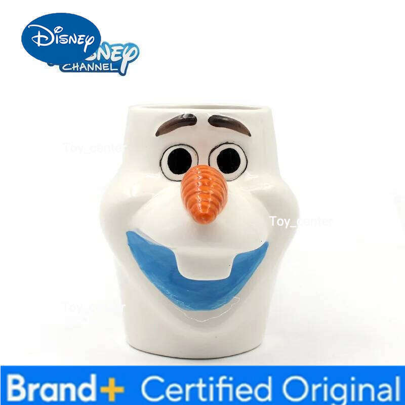 Disney Frozen II characters 3D ceramic snow treasure cute juice milk mug desktop decoration ornaments H260205