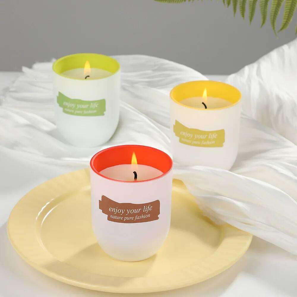 Aromatherapy Soy Candle Bedroom And Bathroom Mixed Wax Scented Candles for Relaxing Home Environment H260205