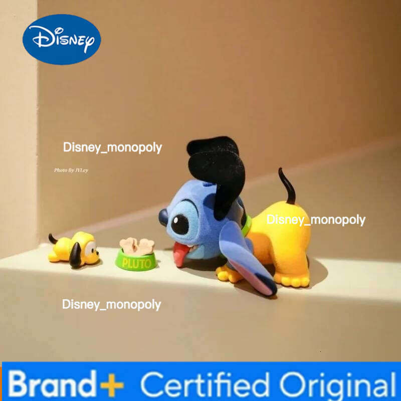 Disney Genuine HotToys Stitch Fan-Cination Series Mickey Friends COSBI Blind Box Collectibles Trendy Figurines Gift Decorative Ornament H2602051