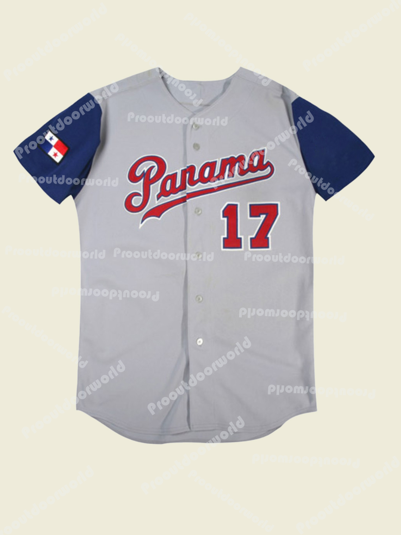 Panama Team 2026 WBC Baseball Jersey Ramos Camargo Santos Castillo Bethancourt Rodriguez Wright Gomez Silva Saldana Gonzalez Personalised Stitched