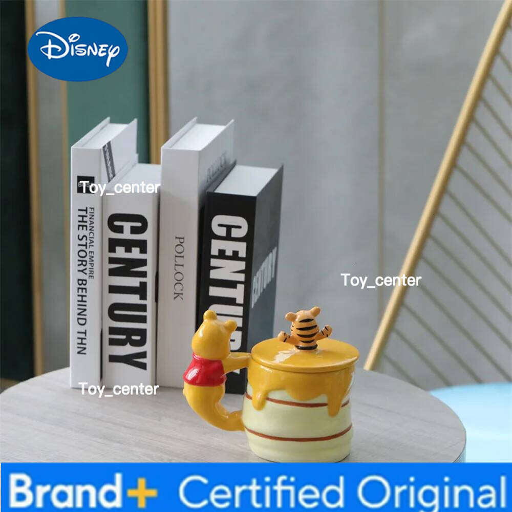 Disney Tigger Winnie the Pooh Lidded Creative Design Unique Shape Water Colorful Cartoon Style Mug for Home Office Cup H260205
