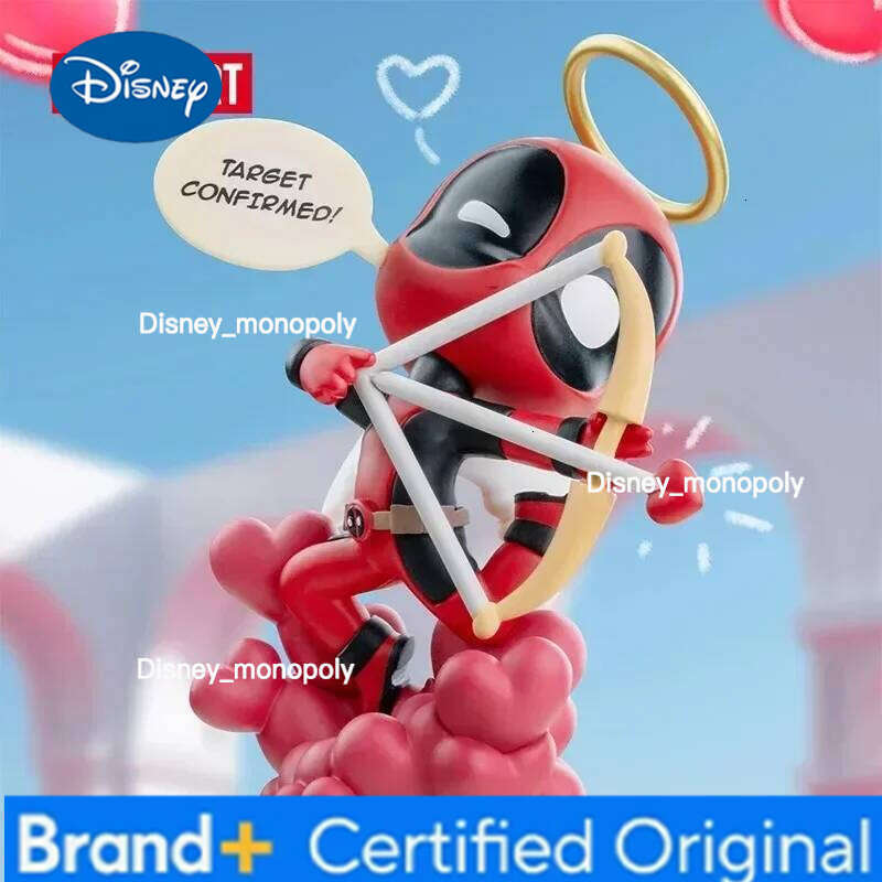 Disney POP MART Marvel Deadpool Series Blind Box Guess Bag Desktop Decoration Cute Model Gift Girl Toys Anime H260205