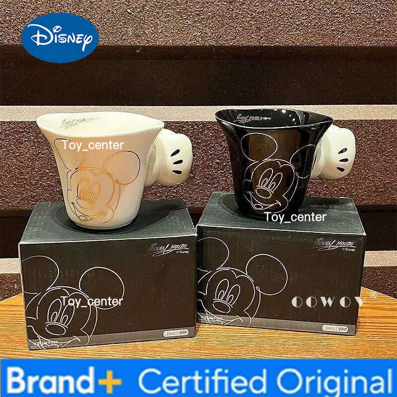 Disney Mickey cartoon cute ceramic mug creative personalized premium couple coffee water cup festival gift wholesale H260205