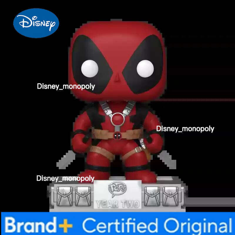 Disney Funko Pop Marvel Classics Deadpool Limited-edition 10000 PCS Peripheral Figurines Toys for Boys Gift Collectible Ornaments H260205