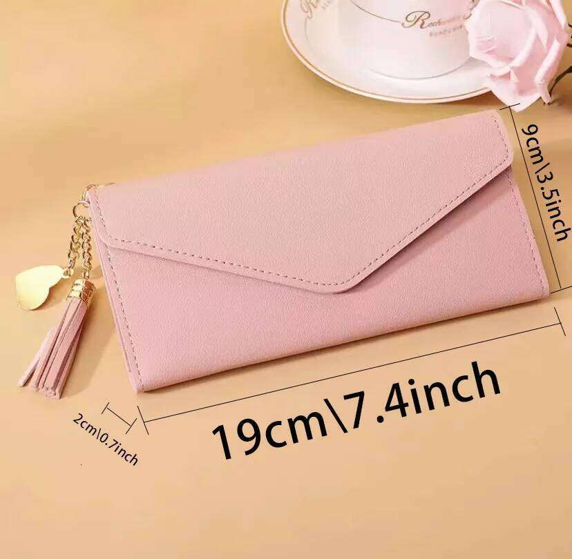 Women Wallets Long Purses Femal Clutch Handbags Coin Purse Cards Holder PU Leather Billfold Wallet Z260205