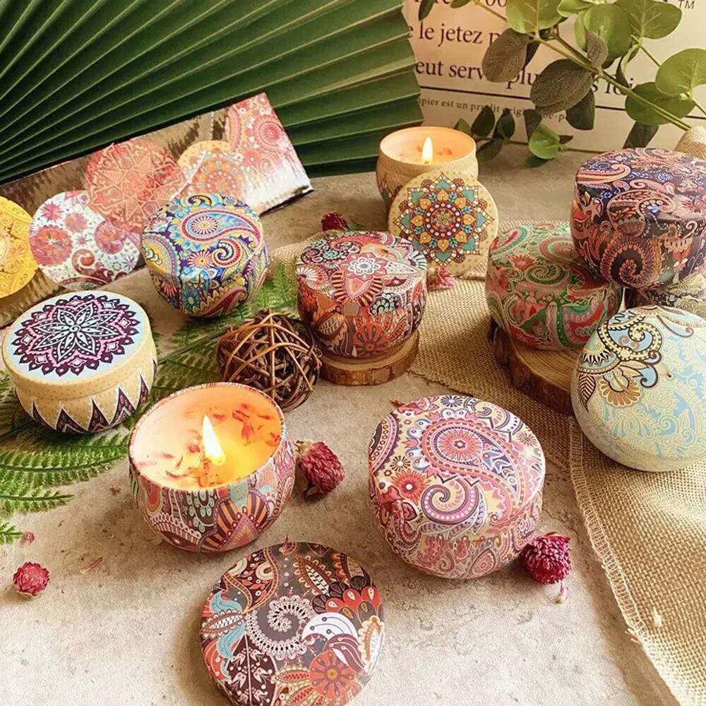 Dried Smokeless Aromatherapy Candles Used Bathtubs Yoga | Gratitude Gifts for Christmas, birthdays, and Mother's Day H260205