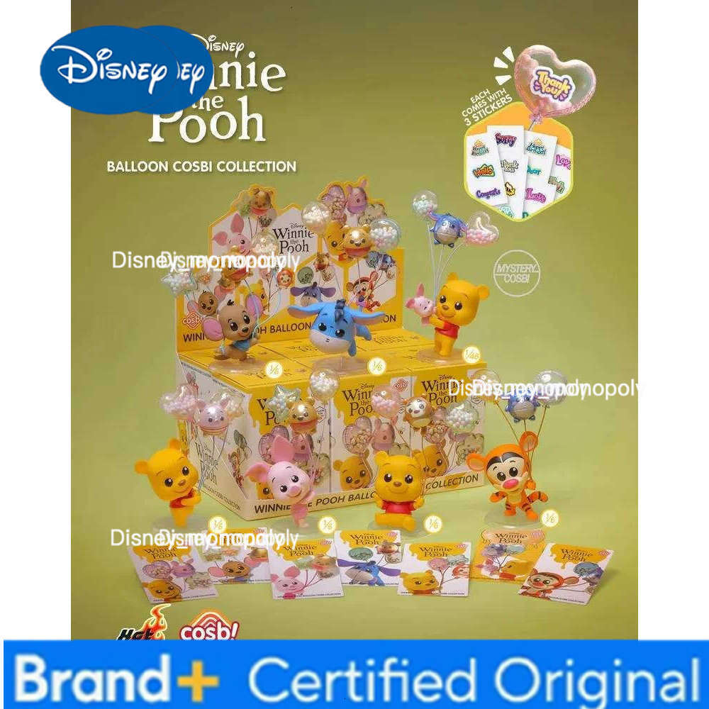 Disney Winnie-The-Pooh-Balloon-Series-Blind-Box-Christmas-Desktop-Decoration-Surprise-Toy-Trendy-Collectible-Gift H260205