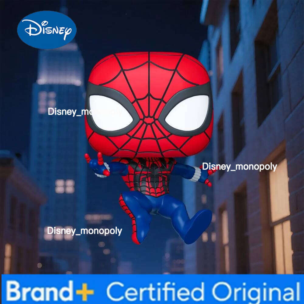 Disney Miles Morales Action Funko Pop Spider-Man Series Anime Figure Doll Limited Edition Model Original Toy Gifts H260205