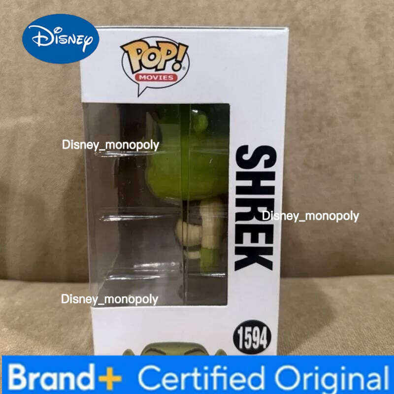 Disney Shrek Funko Pop Official Genuine Action Model #1594 Vinyl Sculpture Doll Limited Edition Collection Desktop Decoration Gift H260205