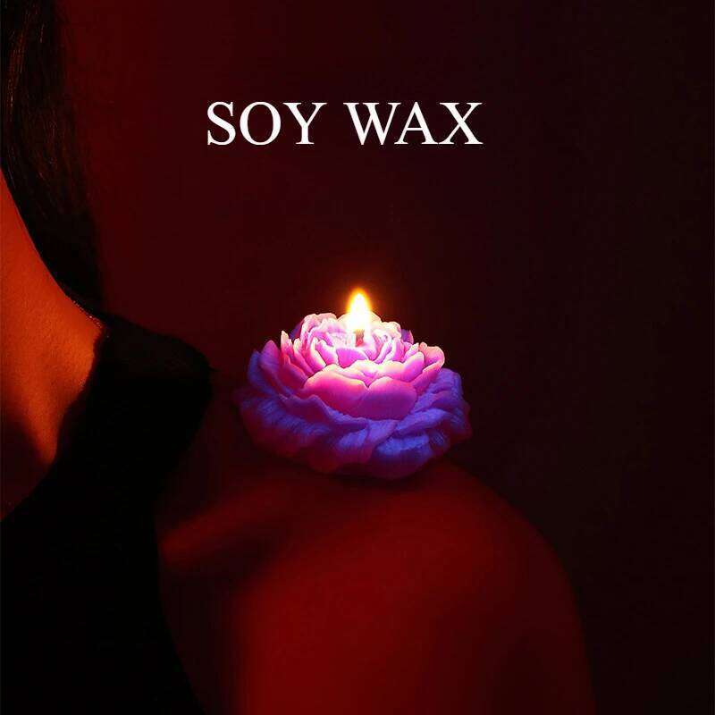 40 Low-Temperature Soy Wax Candle Gradient Reflective Aromar perfect for couples to play SM ,Valentine's Day Love Romantic Gift S260204