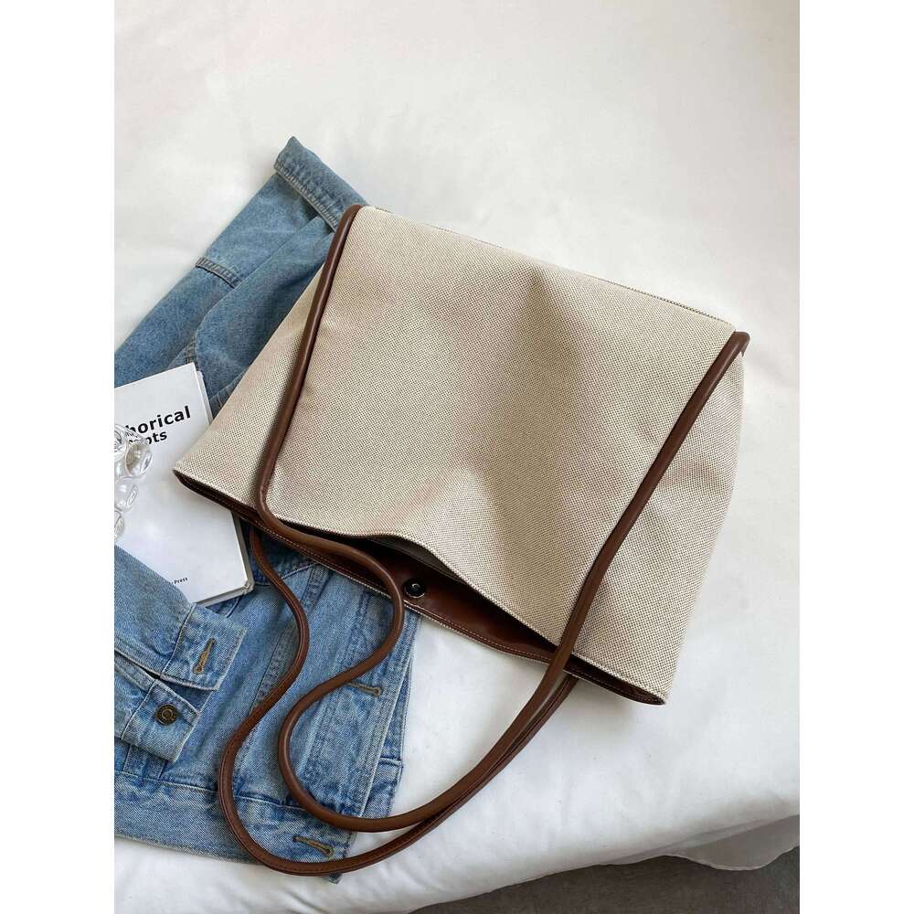 1 Piece Ladies Large Capacity Shoulder Tote fashion Commuter Women's Bag Suitable for Mommy Daily Y260204