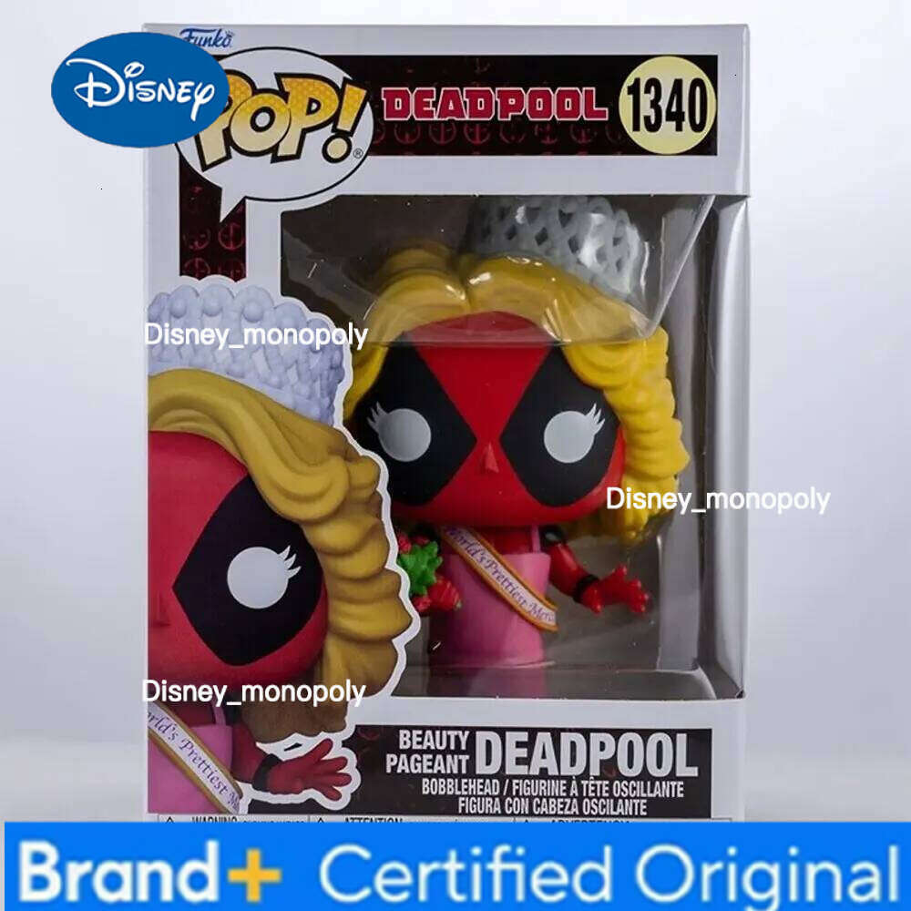 Disney Funko Pop Marvel Deadpool Action Figures Toys Collectible Vinyl Figure Anime Q Version Figureine Limited Edition Model H260205