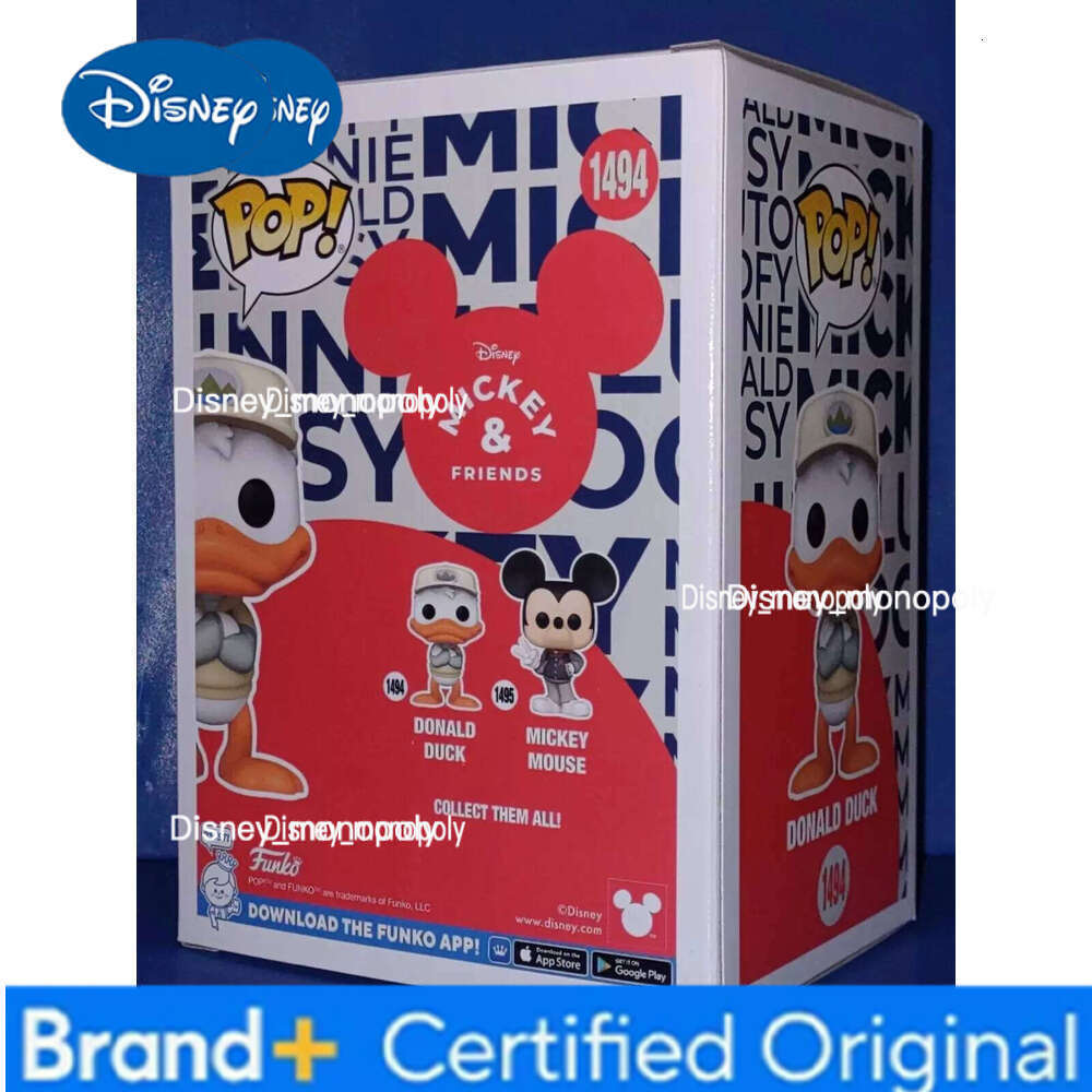 Disney Funko Pop Donald Duck Action Figures Model Toys Anime Collectible Vinyl Figure Decoration Figureine Kids Festival Gifts H260205