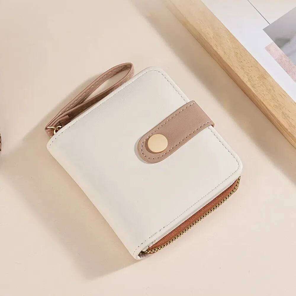 Portable PU Leather Women's Wallet Multiple Card Slots Zipper Coin Purse Multi-Functional Money Bag Men Z260205