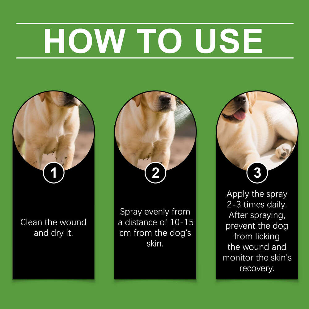 Yegbong Dog Gentle and Fast-Acting Care for Skin Discomfort Cleaning Comfort Spray S260203