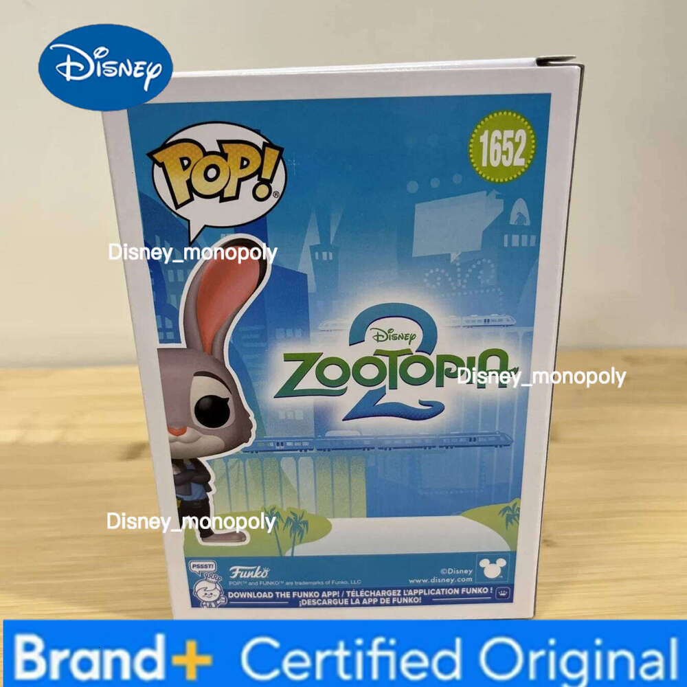 Disney Zootopia 2 Nick Wilde Judy Hopps Figure - Funko Pop Official Genuine Limited Edition Collect Figurine Fans Toy Gift H260205