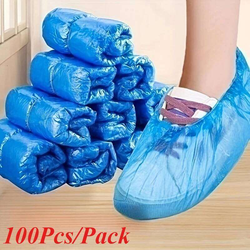 100Pcs/Pack Disposable Covers, Cleaning & Hygiene Supplies, Travel Hotel Shoe Covers S260204
