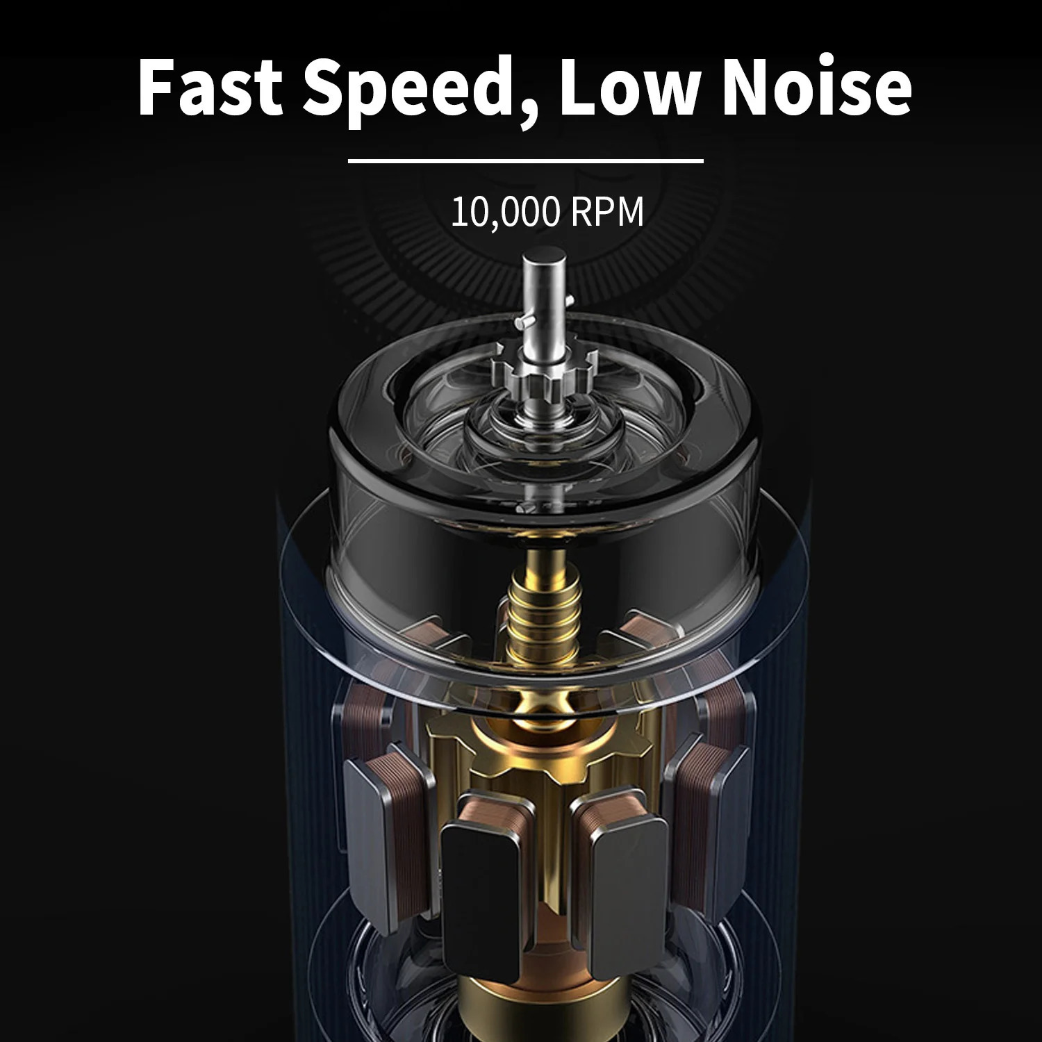 Low Frequency High Speed Mini Electric Shaver Rechargeable Portable One Step Disassembly and Easy Cleaning Fast Shaving Tool 260126