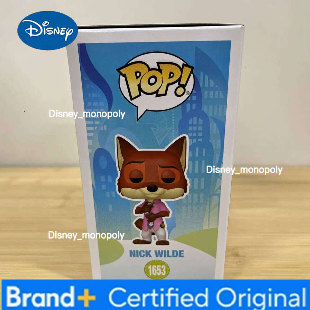 Disney Zootopia 2 Nick Wilde Judy Hopps Figure - Funko Pop Official Genuine Limited Edition Collect Figurine Fans Toy Gift H260205