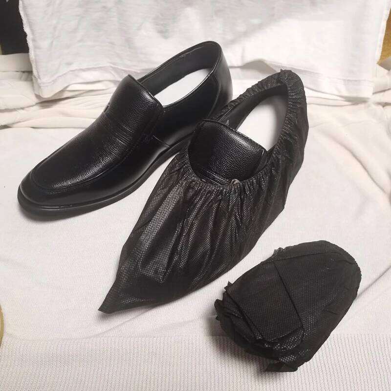 100Pack Disposable Non Slip Boot Booties Covers Durable Foot Shoe Protectors for Indoors Outdoors Home Floors Carpet S260204