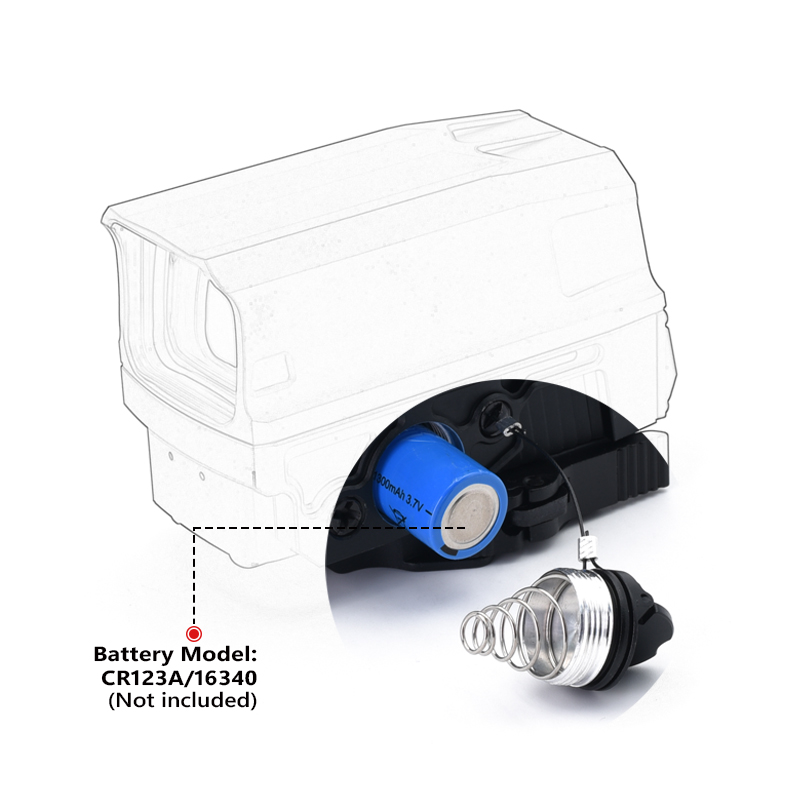 NEW UH1 GEN2 Optical Holographic Sight Red Dot Reflex sight with USB Charge USA STOCK