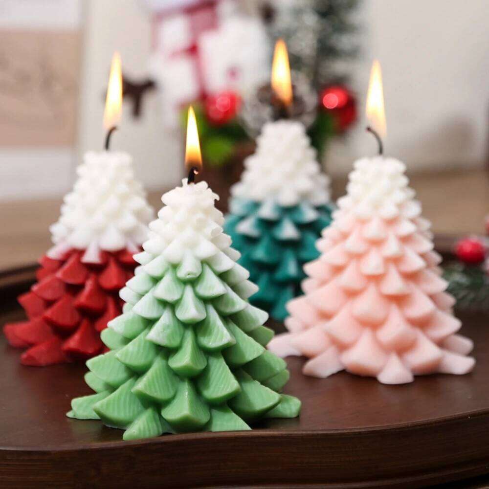 Fragrance Gift Box Candle Set Christmas Small Gifts Creative Ornaments Aromatherapy Candles Party Decor S260204