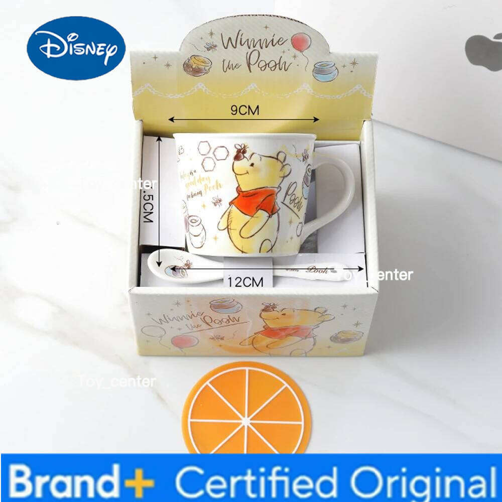 Disney Cute Hand Drawn Pattern Ceramic Mugs Simple Large Capacity Cup Cartoon Style Mug for Home Office Cups Daily Use H260205