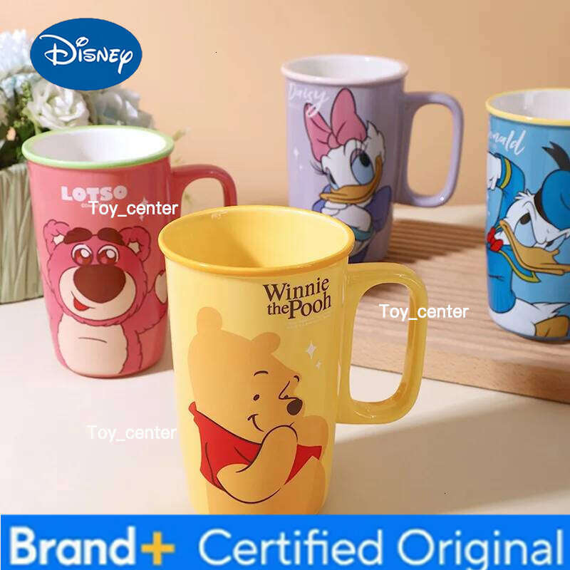Disney Stitch Mug Women's High Beauty Home Ceramic Milk Coffee Cup Cute Creative Couple Birthday Gift for Girls H260205