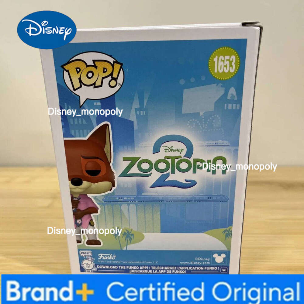 Disney Zootopia 2 Nick Wilde Judy Hopps Figure - Funko Pop Official Genuine Limited Edition Collect Figurine Fans Toy Gift H260205