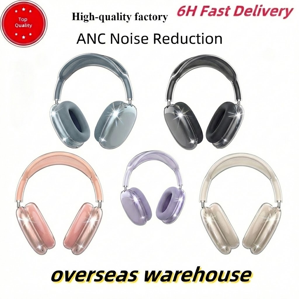 Hot-selling USA Stock for Model Max USBC Bluetooth Earbuds Headphone Accessories Transparent TPU Solid Silicone Case Model Pro Max Headset Case