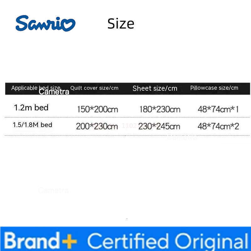 Sanrio Cartoon Of Four Cinnamoroll Kawaii Kuromi Home Four-piece Set Cute Cotton High-end Bed Sheet Quilt Cover H260205