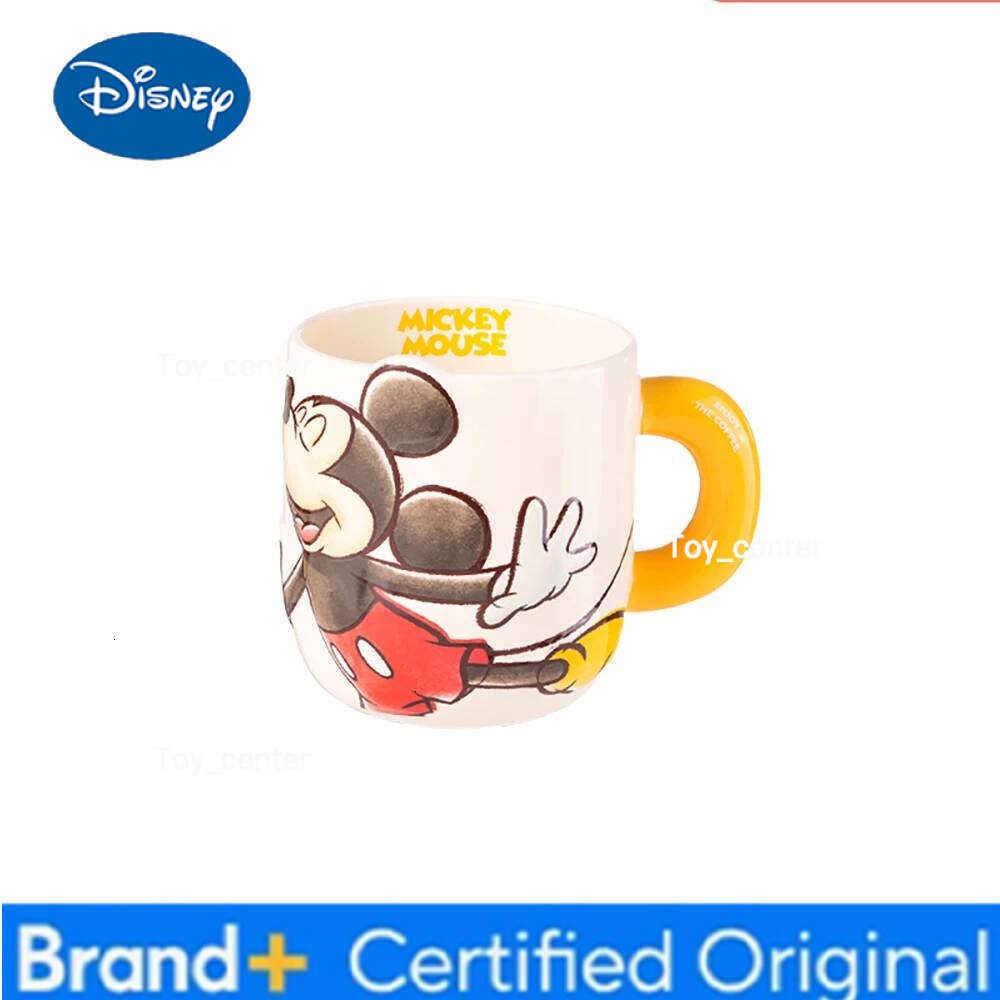 Disney Mickey Ceramic Mug Cups 650ml 3D Relief Cartoon Cute Handgrip Household Drinkware Children Breakfast Hot Milk Juice Mugs H260205