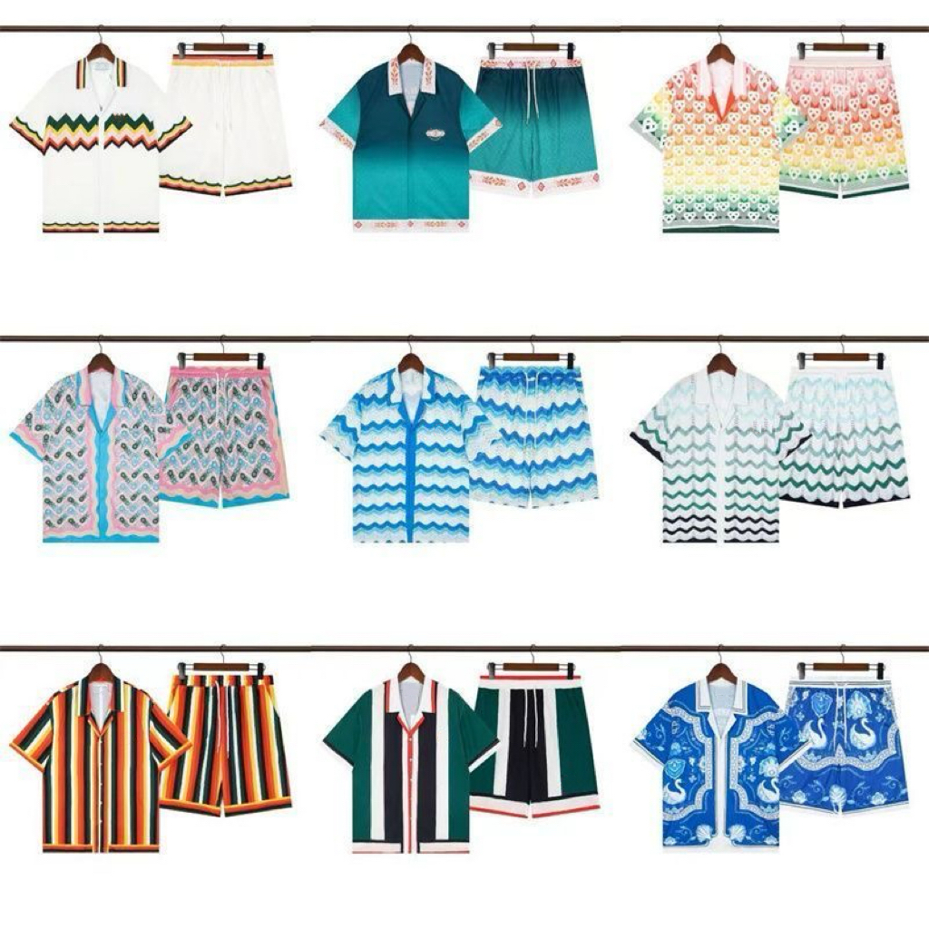 T Shirts shorts sets designer tshirts shorts suits Mens polo t shirt Letter Printing Short Sleeve High quality Luxury Loose T-Shirts Summer beach shorts shirts for men