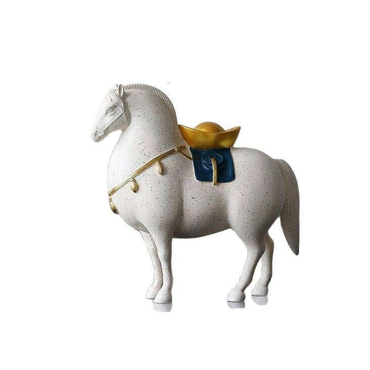 Cross-Border New Chinese Style Lucky Money Ceramic Ornament for Living Room, Wine TV Cabinet, Office Decoration