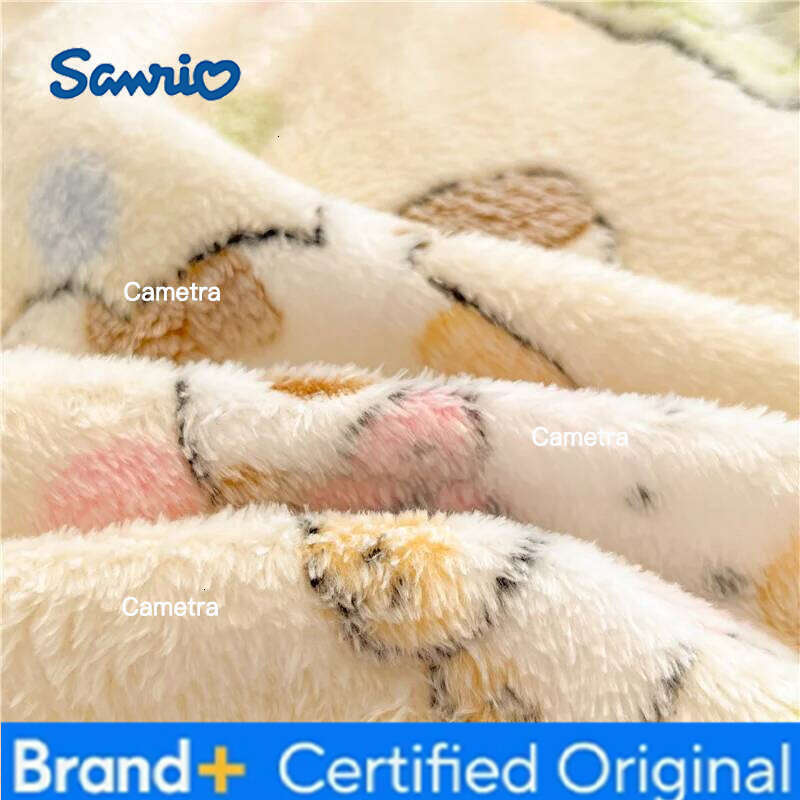 Sanrio 1pc Coral Fleece Duvet Cover Cat Printed Thick Warm housse de couette for Winter Cartoon Style Single/Queen/King dekbedovertrek H260205