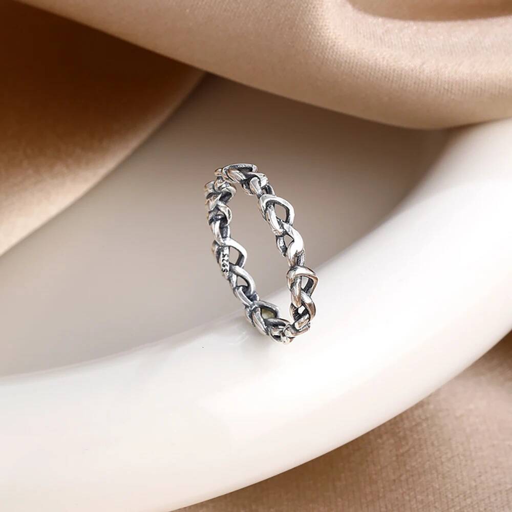 Disney Designer Jewelry Miniso Disney New 925 Sterling Silver White Zircon Arrow Rings Size 6 7 8 9 Fashion Fine Jewelry For Women Girl Festival Gift  - view 7