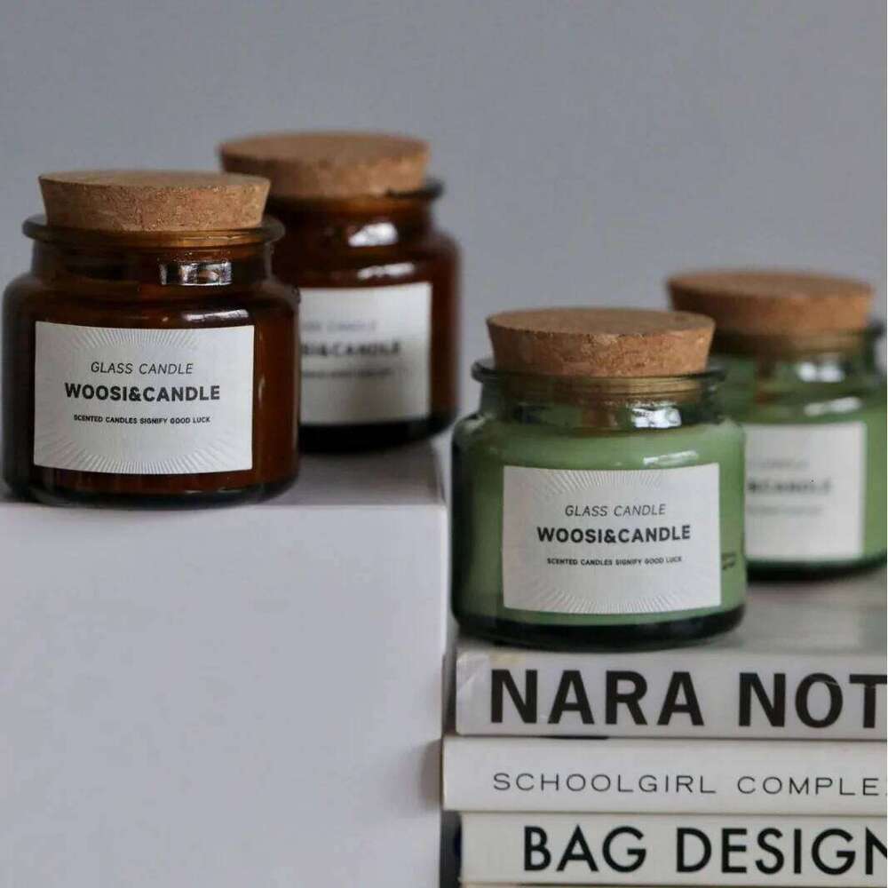 Aroma Wood Smokeless Creative Candle Bedroom Atmosphere Decoration Housewarming Gift for Friends Home Decor H260205